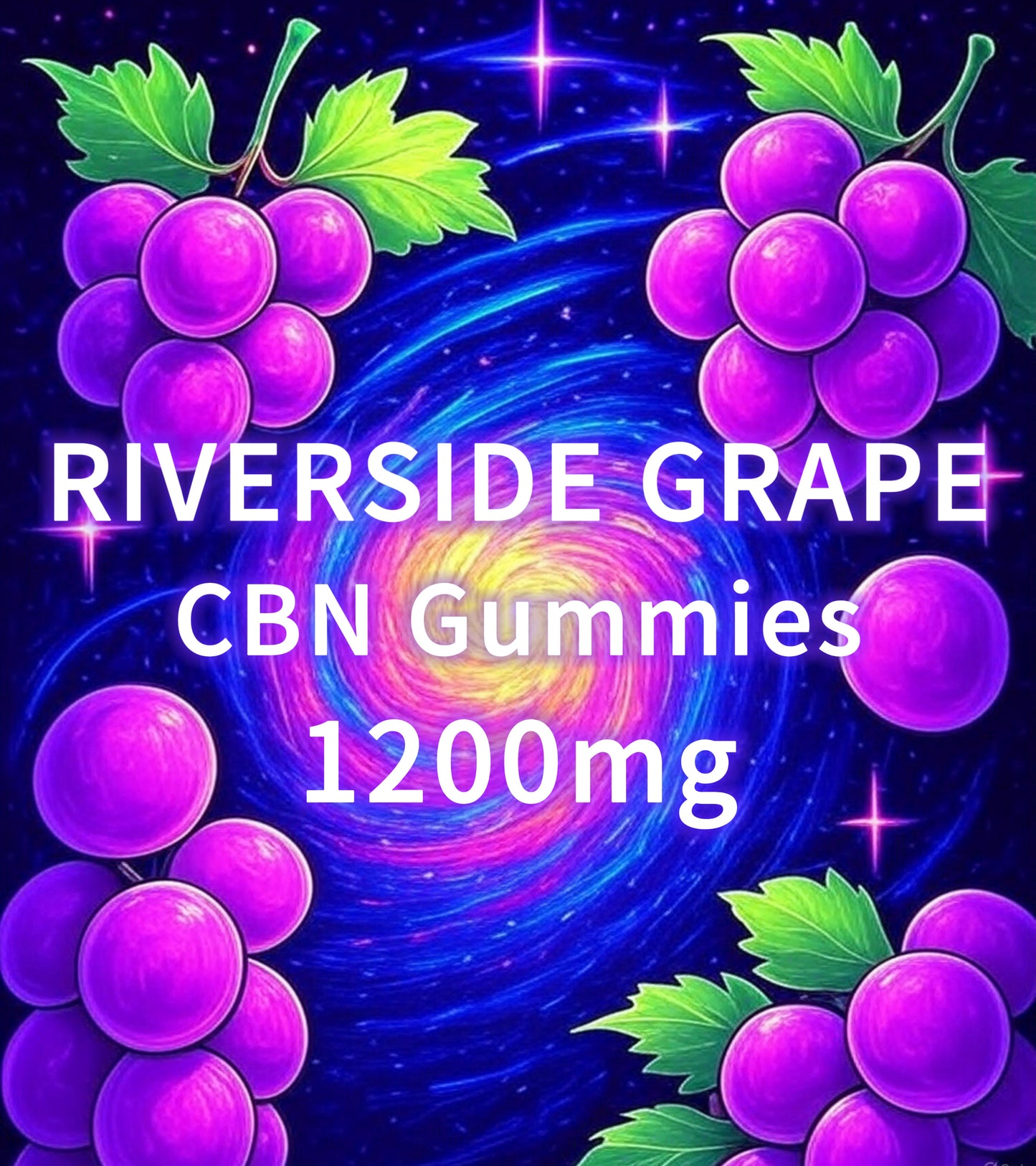 RIVERSIDE GRAPE CBNグミ 1200mg (リバーサイドグレープ1200mg)