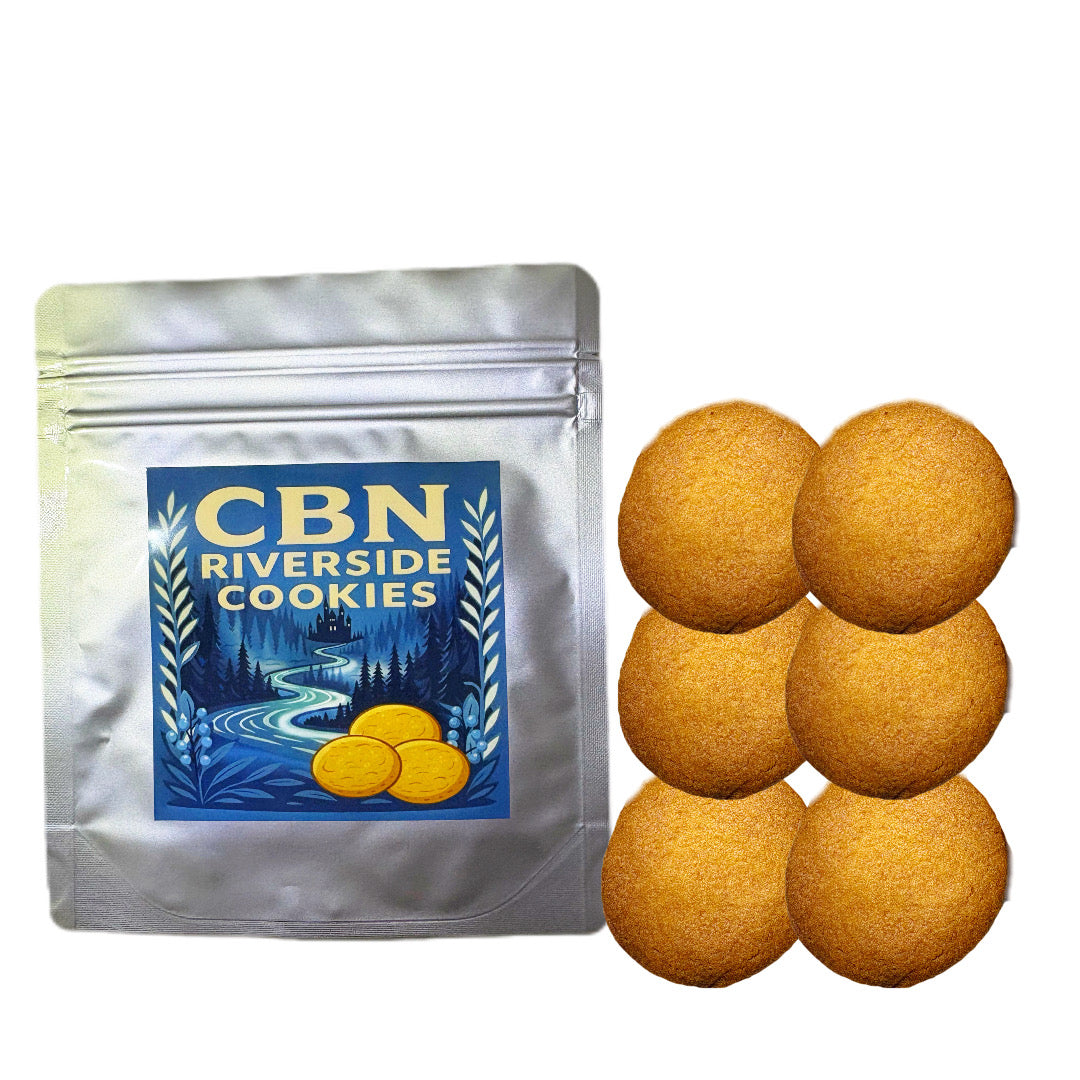 RIVERSIDE COOKIES 1500mg (プレーンバター味）1袋→6枚入り