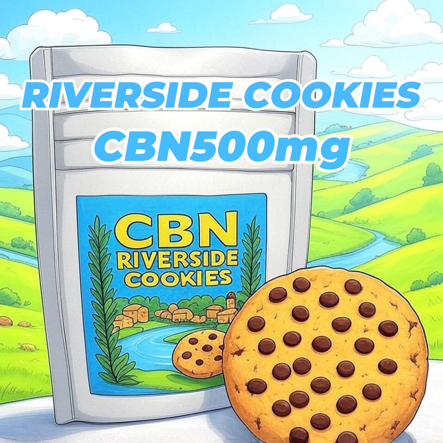 RIVERSIDE COOKIES 500mg CBN（リバーサイドクッキーズ500mg）